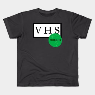 VHS Horror but Vintage Kids T-Shirt